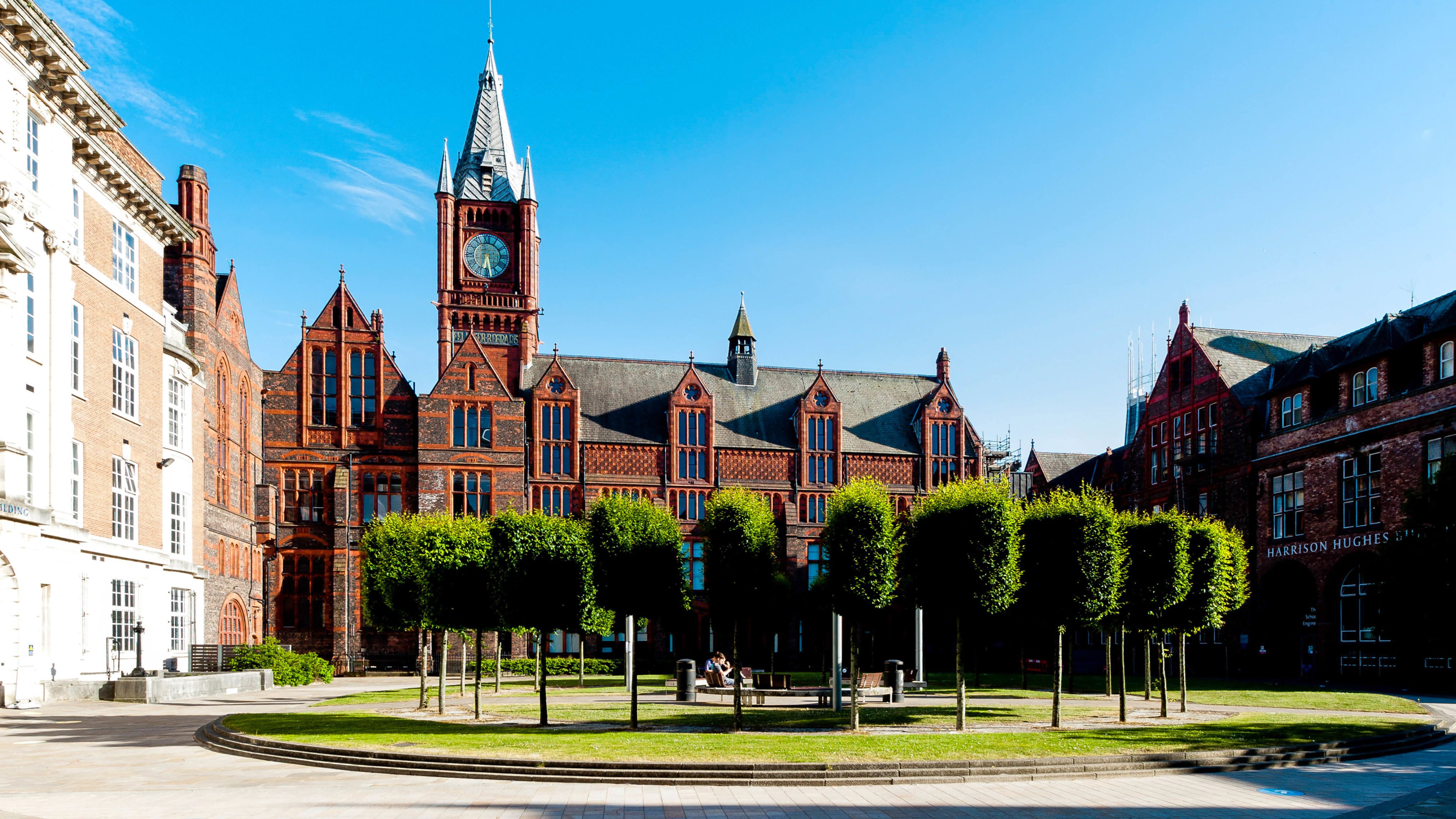 University of Liverpool Victoria Building original red brick